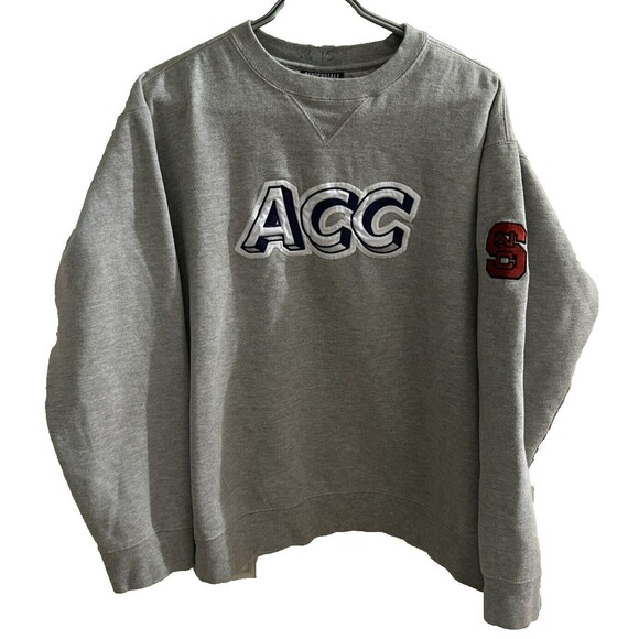 Women's Aeropostale Gray ACC NC State Crew Neck Size M - Picture 1 of 2